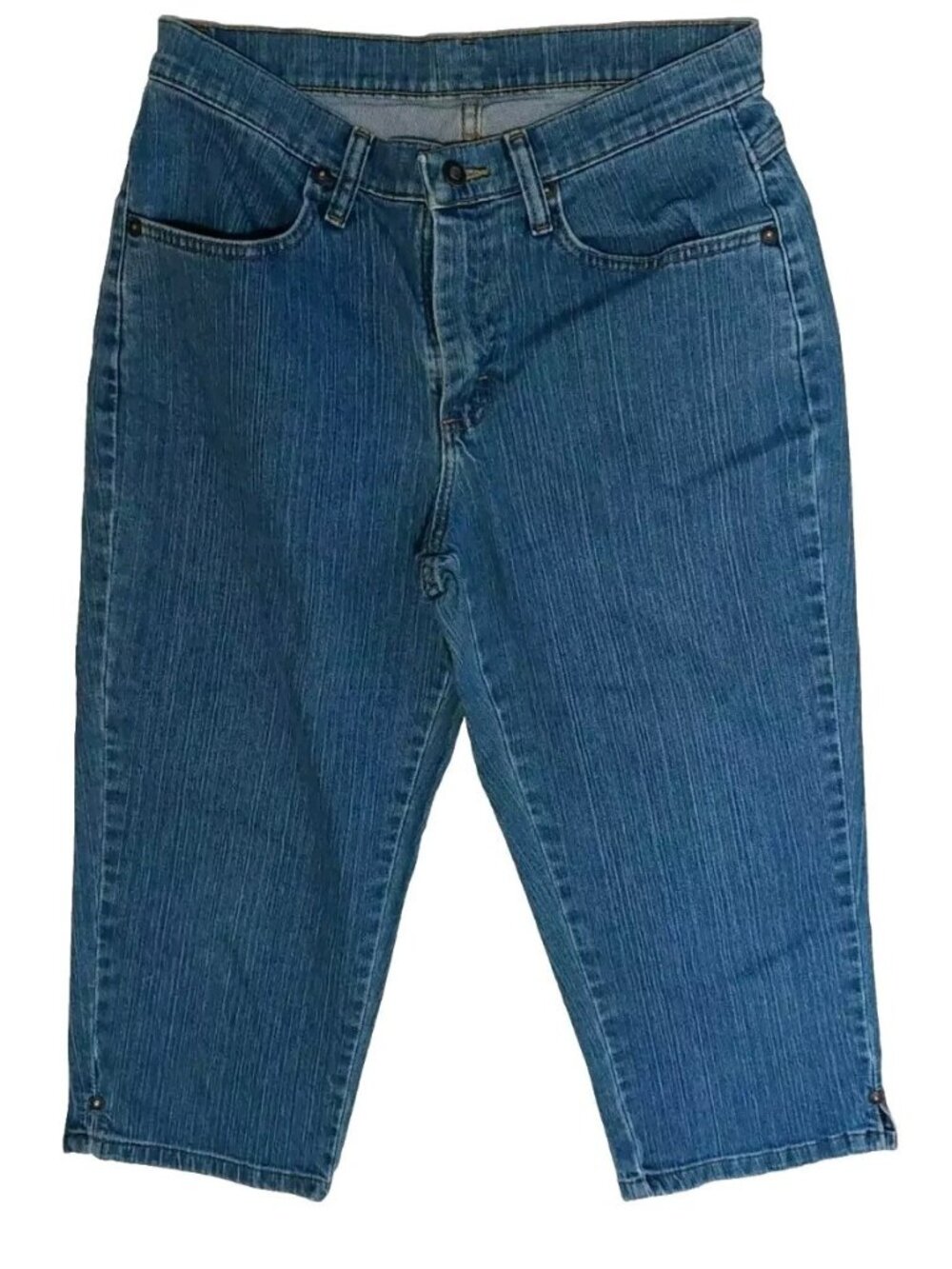Lee Riders Capri Jeans Denim Women’s 8 Medium Stretch 31" Length